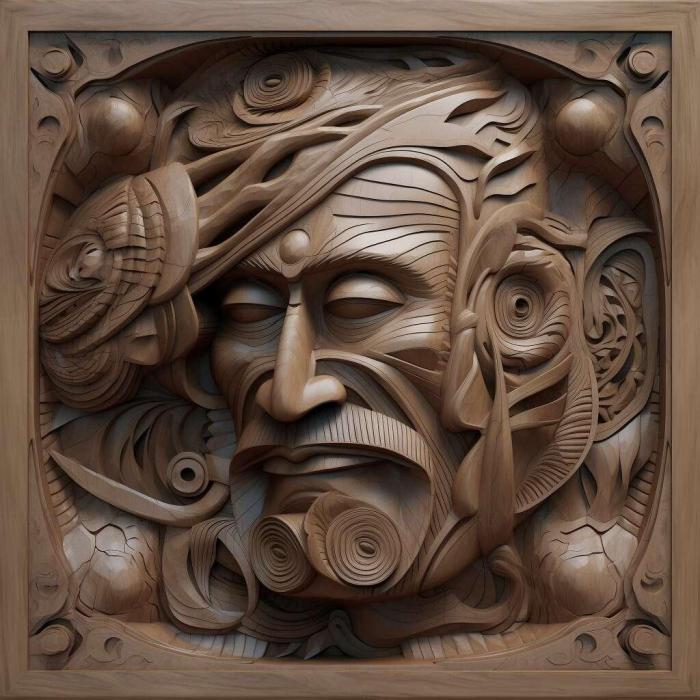 نموذج ثلاثي الأبعاد لآلة CNC 3D Art 